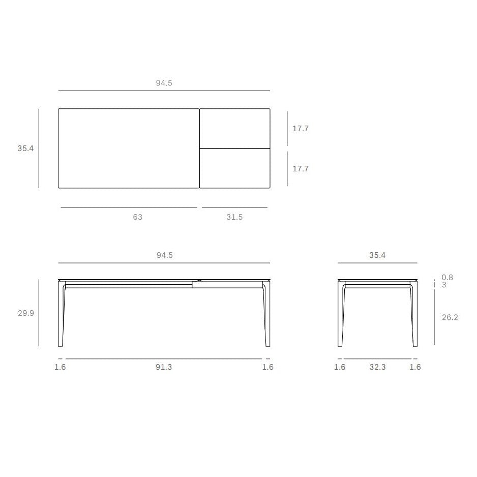 Bok Extendable Dining Table