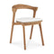 Bok Outdoor Dining Chair  option Off White