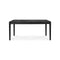 Bok Outdoor Dining Table  option Teak Black