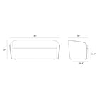 Ellipse 3 Seater Sofa