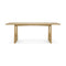 Geometric Dining Table  option Oak