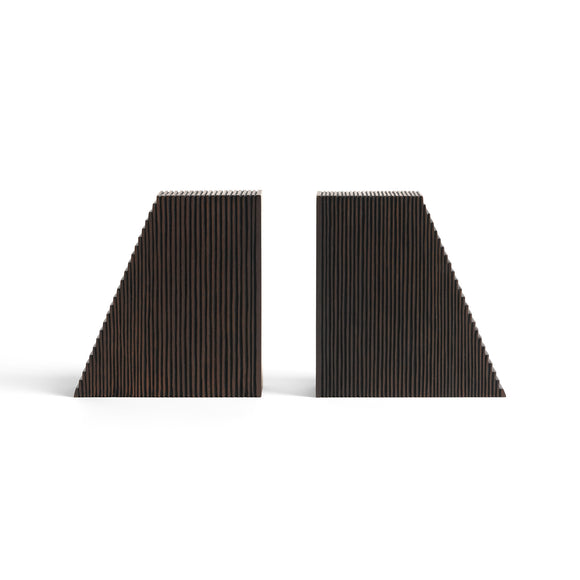 Grooves Book Ends (Set of 2)