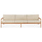 Jack Outdoor Upholstered 3 Seater Sofa  option Sofa Only