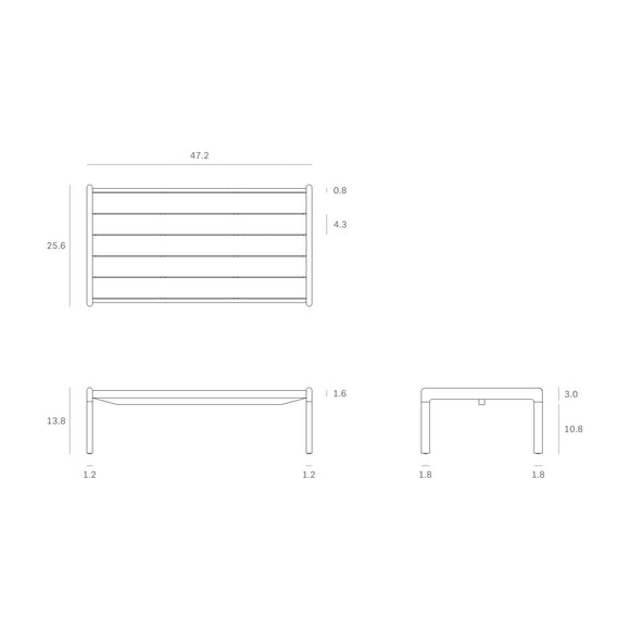 Jack Outdoor Coffee Table