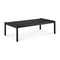 Jack Outdoor Coffee Table  option Teak Black
