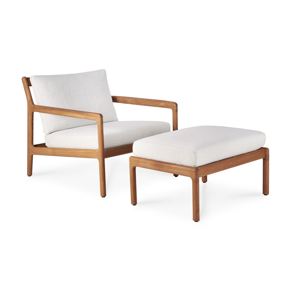 Jack Outdoor Upholstered Footstool