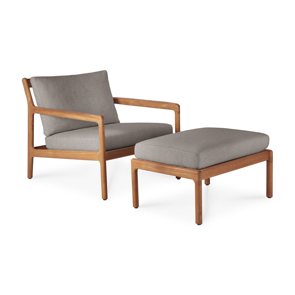Jack Outdoor Upholstered Footstool