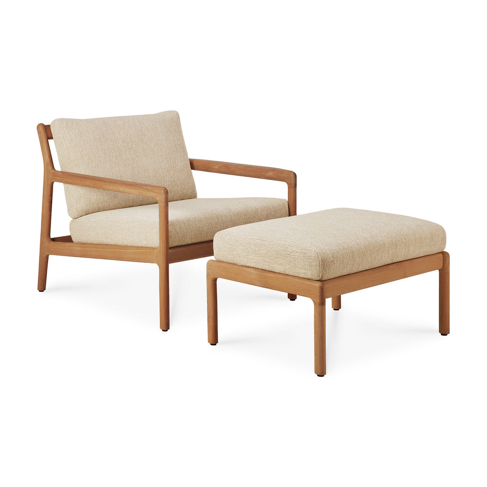 Jack Outdoor Upholstered Footstool