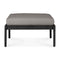 Jack Outdoor Lounge Chair and Ottoman  option Mocha / Teak Black
