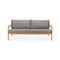 Jack Outdoor Upholstered 2 Seater Sofa  option Mocha