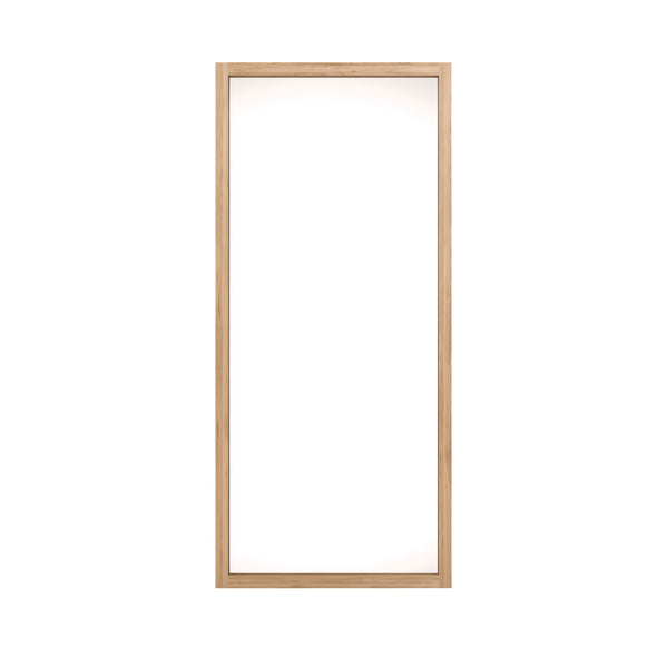 Light Frame Floor Mirror