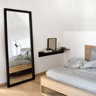 Light Frame Floor Mirror