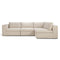 Mellow 3 Seater Sectional  option Right Arm