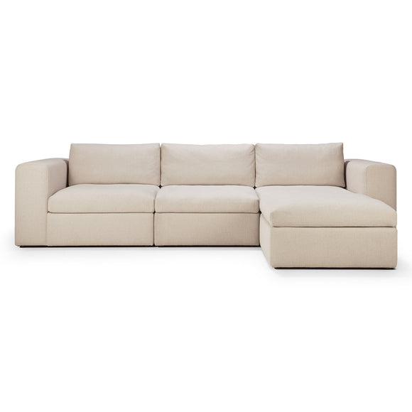 Mellow 3 Seater Chaise Sofa