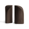 PI Book Ends (Set of 2)  option Mahogany Dark Brown