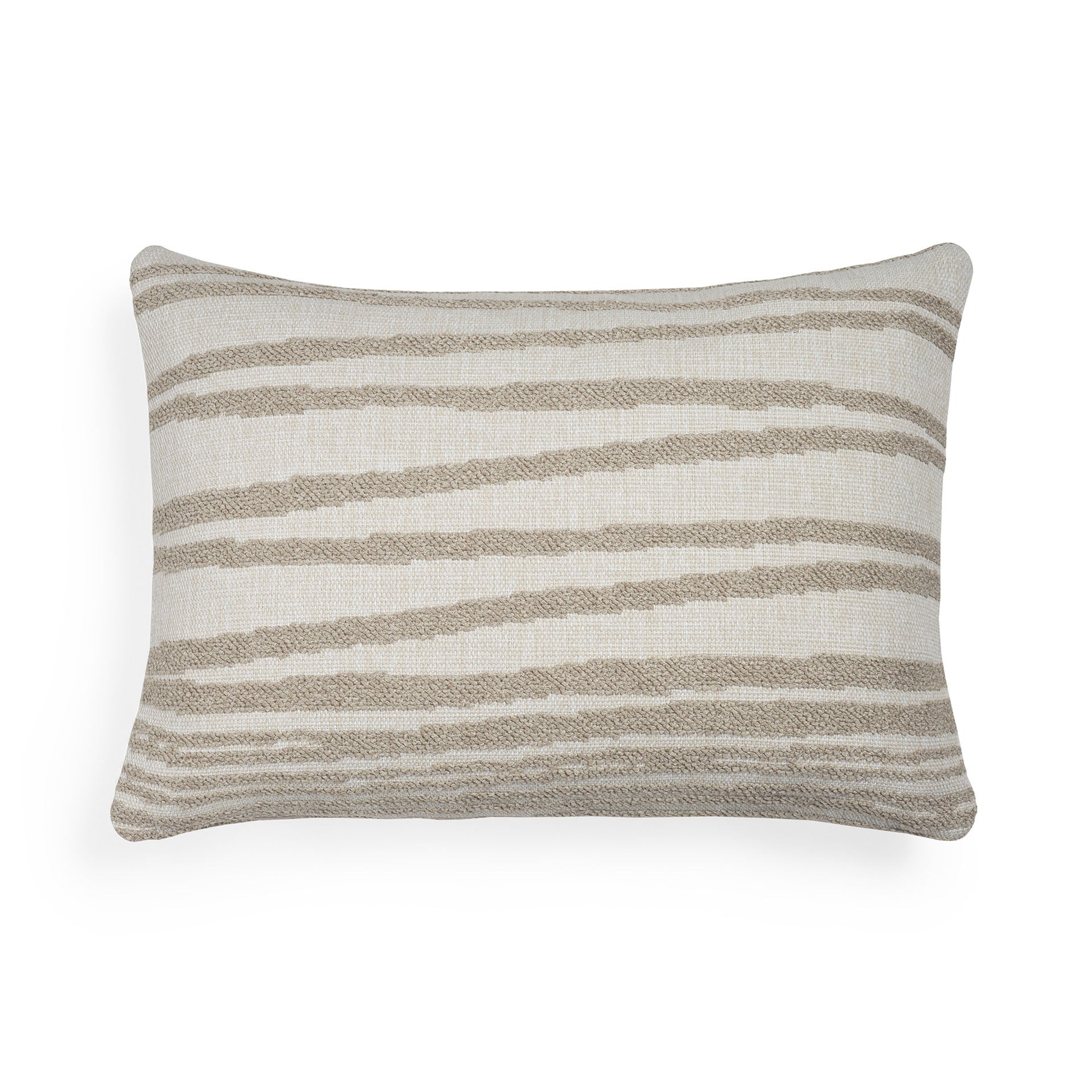 Ethnicraft White Stripes Outdoor Pillow (Set of 2) 2Modern