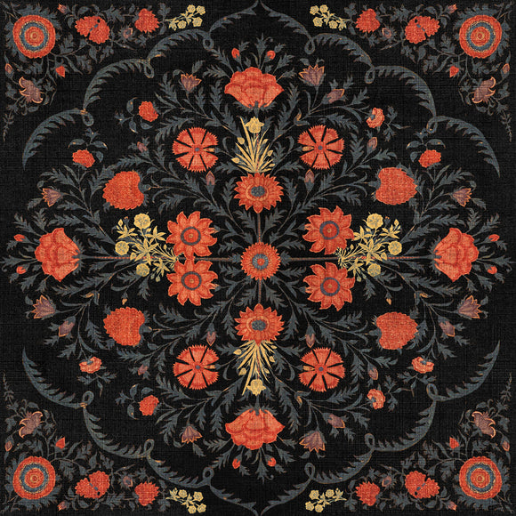 Hindu Bloom Wallpaper Sample Swatch