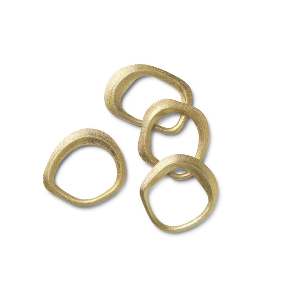 Flow Napkin Rings (Set of 4)