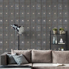 Industrial Metal Cabinets Wallpaper