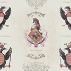 Coats Of Arms Wallpaper Sample Swatch