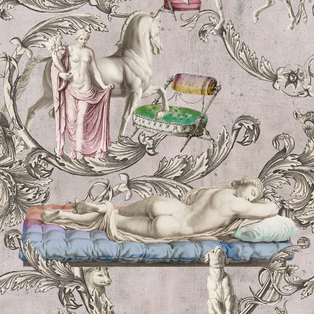 Sleeping Beauty Wallpaper Sample Swatch