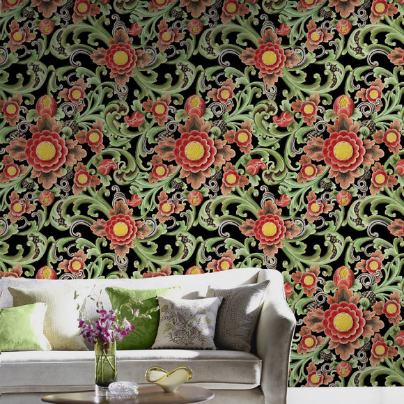 Floral Tapestry Wallpaper by MINDTHEGAP