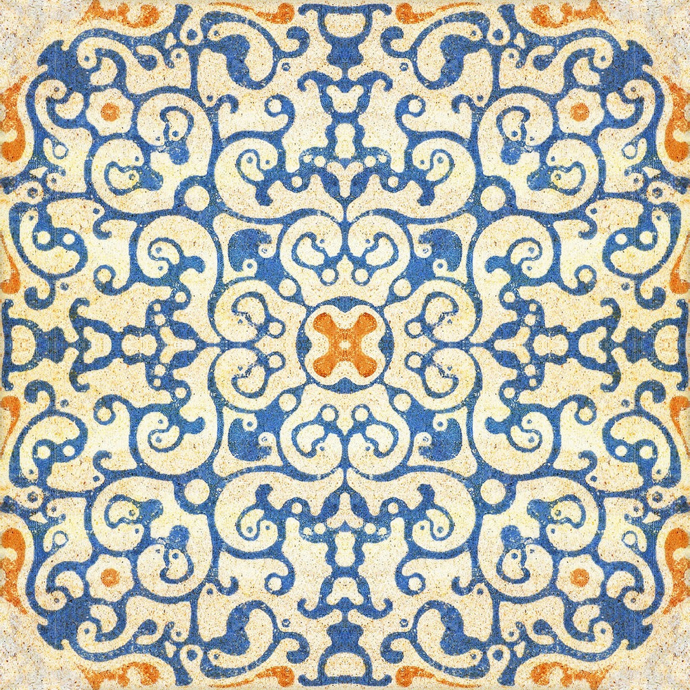 Spanish Tile Wallpaper Sample Swatch