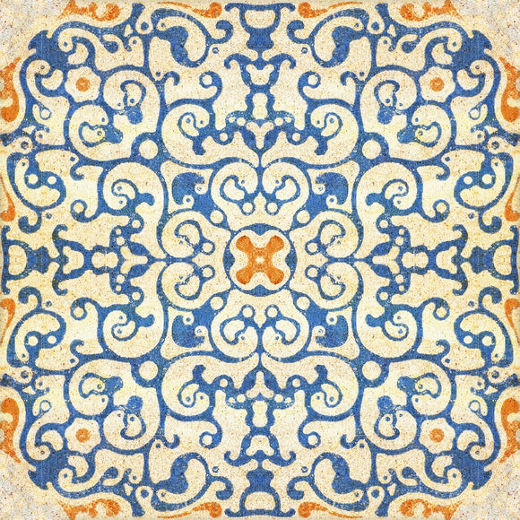Spanish Tile Wallpaper Sample Swatch
