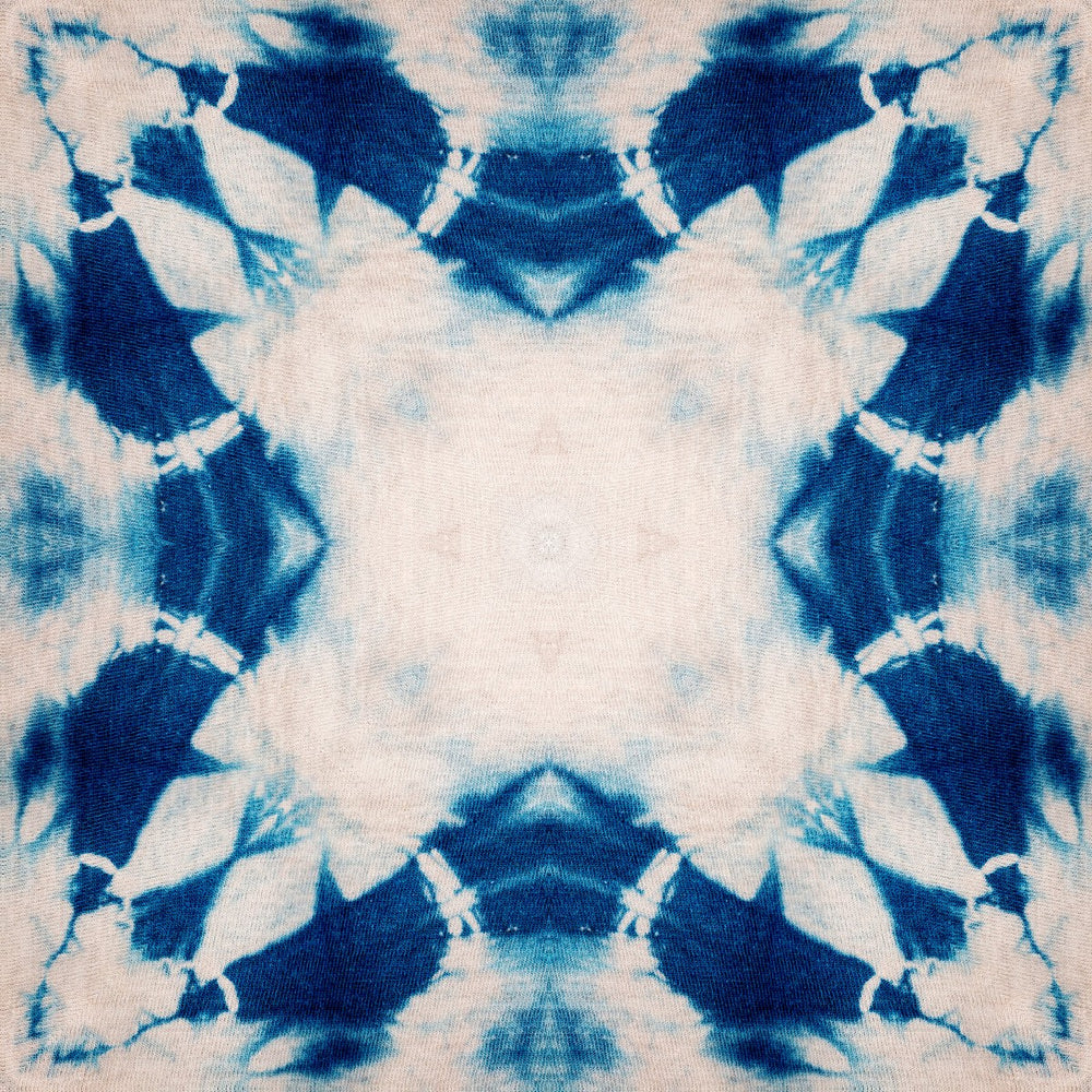 Shibori Flower Wallpaper Sample Swatch