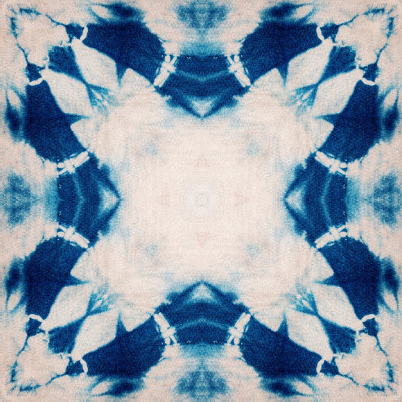 Shibori Flower Wallpaper Sample Swatch
