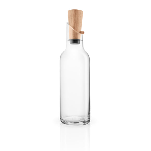 Glass Carafe with Wooden Stopper