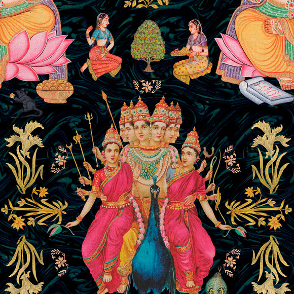 Goddess Wallpaper Sample Swatch