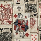 Play Cards Wallpaper Sample Swatch