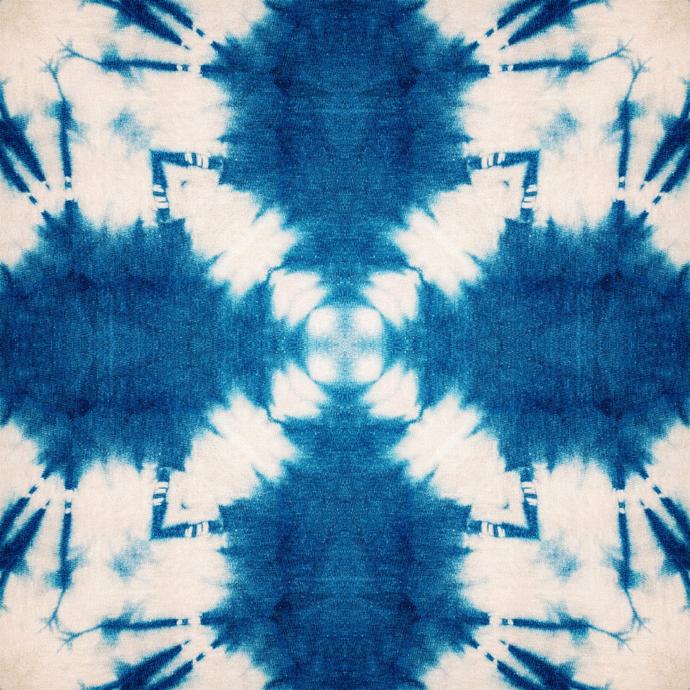 Shibori Butterfly Wallpaper Sample Swatch
