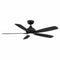 Doren Ceiling Fan with Light  option Black with Black Blades
