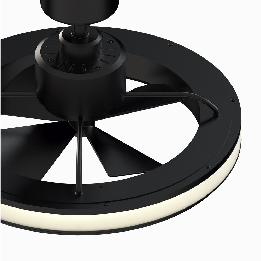 Gleam Ceiling Fan with Light