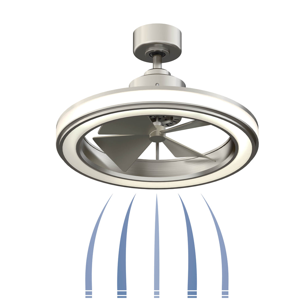 Gleam Ceiling Fan with Light