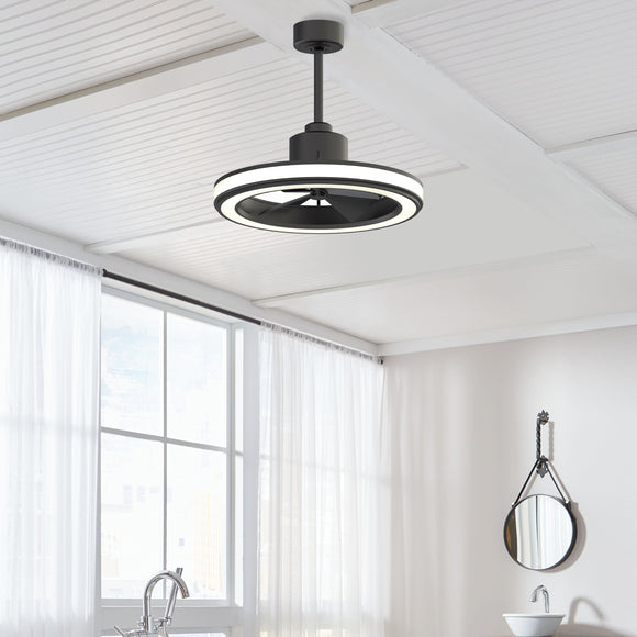 Gleam Ceiling Fan with Light