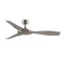 GlideAire Ceiling Fan  option Brushed Nickel with Brushed Nickel Blades