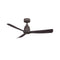 Kute Outdoor Ceiling Fan  option Dark Bronze with Dark Walnut Blades