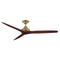 Spitfire 60 Inch Ceiling Fan  option Brushed Satin Brass