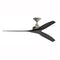 Spitfire 48 Inch Ceiling Fan  option Brushed Nickel