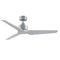 TriAire Custom 52 Inch Outdoor Ceiling Fan  option Silver