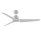 TriAire Custom 56 Inch Outdoor Ceiling Fan  option Matte White