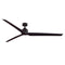 TriAire Custom 84 Inch Outdoor Ceiling Fan  option Dark Bronze