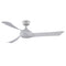 Wrap Custom 56 Inch Outdoor Ceiling Fan  option Matte White