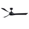 Wrap Custom 64 Inch Outdoor Ceiling Fan  option Black
