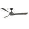 Wrap Custom 64 Inch Outdoor Ceiling Fan  option Matte Greige
