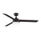 Xeno Wet Outdoor Ceiling Fan with Light  option Dark Bronze with Dark Bronze Blades