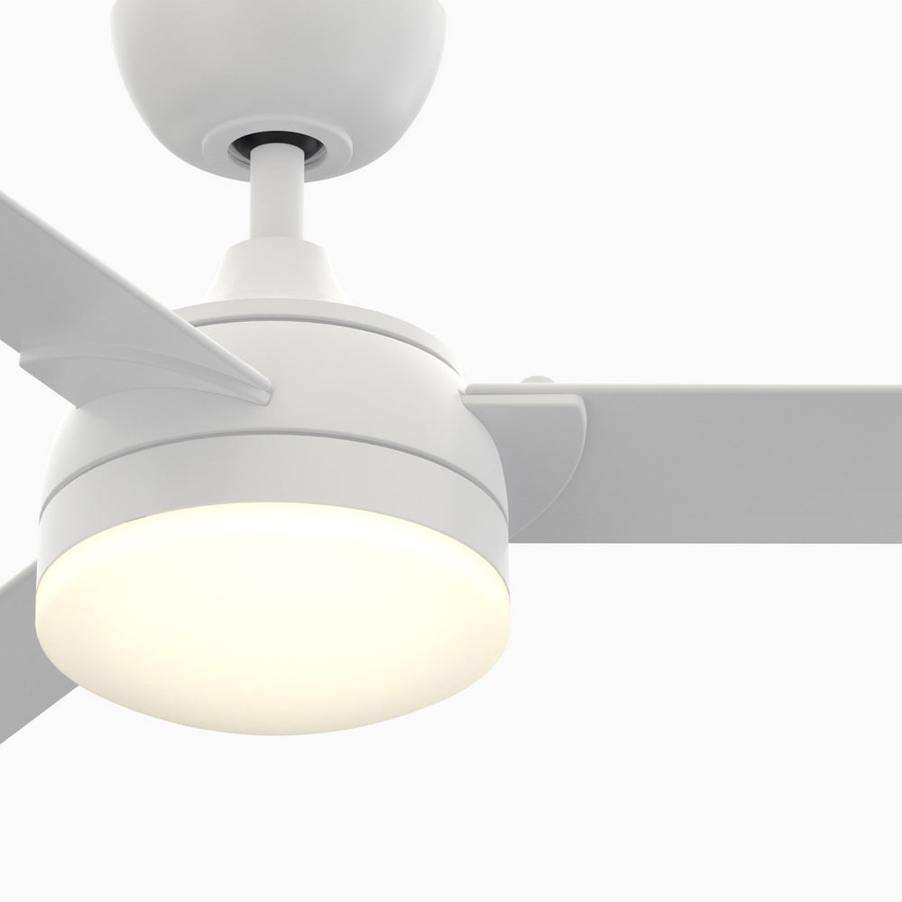 Xeno Wet Outdoor Ceiling Fan with Light